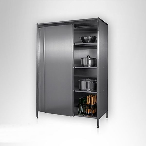 Шкаф-купе нержавеющий Финист (1100х600х1800)