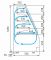 Витрина кондитерская Полюс KC70 VM 0,6-2 STANDARD (ВХСв-0,6д Carboma открытая)