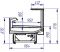 Витрина холодильная ВПCН 0,195-1,2 (Italfrigo Veneto Quadro Fish 1250 Д)