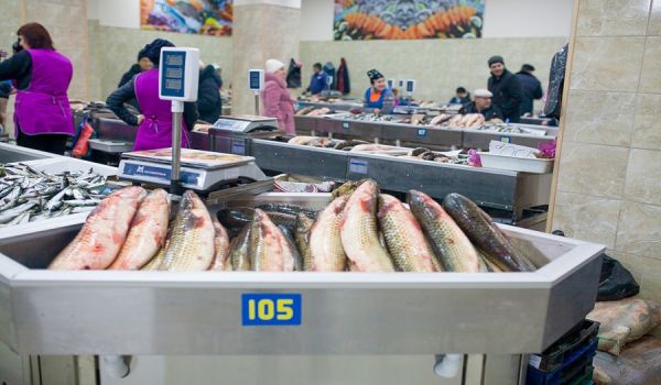Стол для морепродуктов Pescado УН (угол наружный 90, вынос)