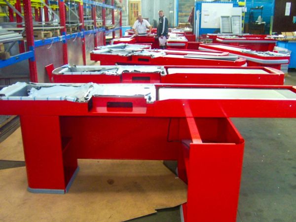 Кассовый бокс "Супернеру" 210ТР для супермаркетов