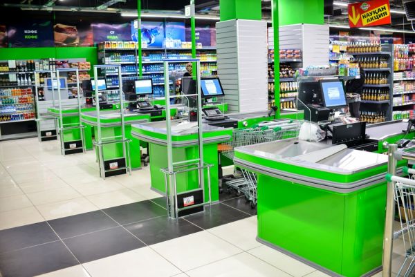 Кассовый бокс "Супервайд" 90ТР для супермаркетов