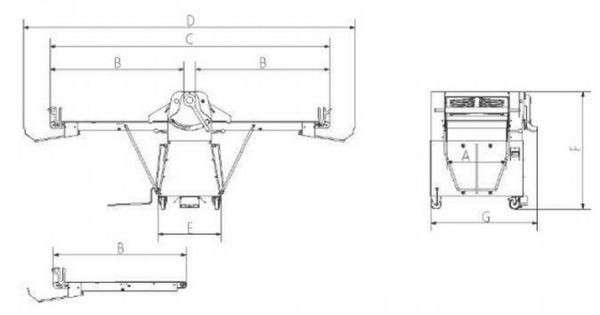 Тестораскаточная машина WLBake DSF 600-1200