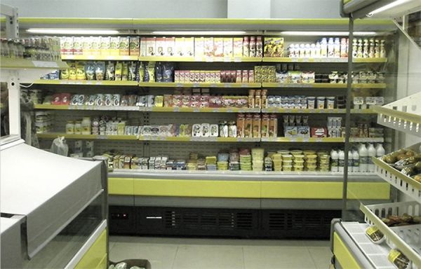 Пристенная горка гастрономическая Lida STELLA 1,0/0,95 (встройка)