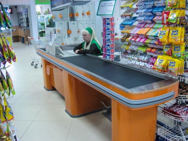 Кассовый бокс "Супервайд" 90ТР для супермаркетов