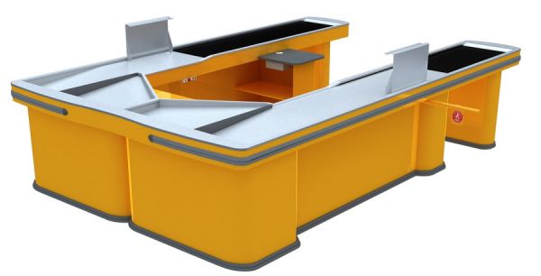 Кассовый бокс "Твин" 150/210ТР для гипермаркетов