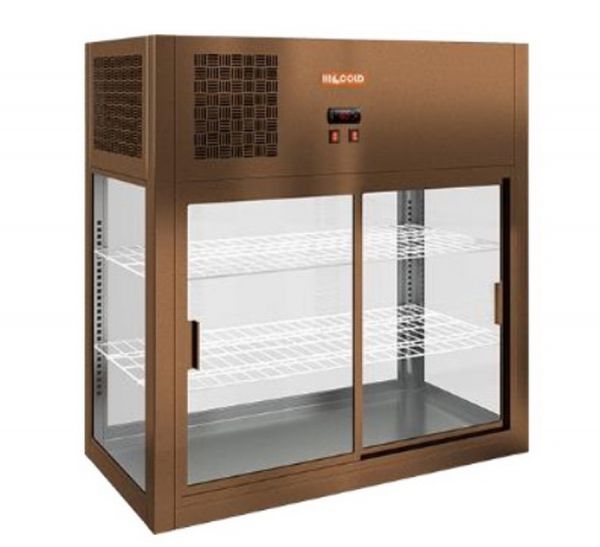 Кондитерская витрина-купе HiCold VRH O 990 Bronze