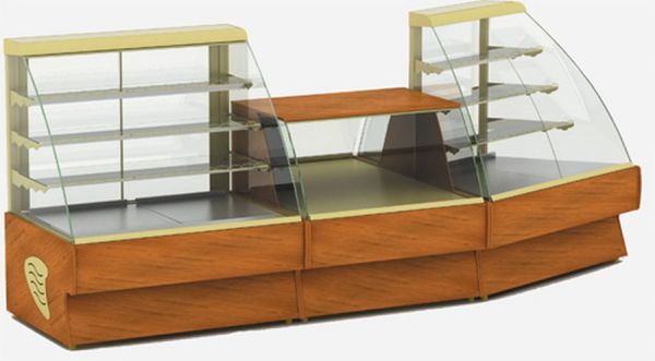 Кондитерская среднетемпературная витрина Elegia Premium К 940