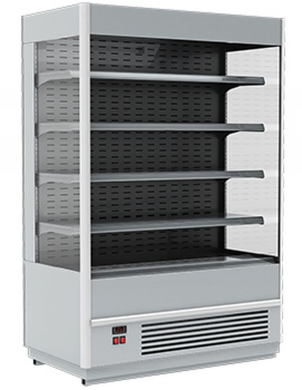 Пристенная витрина Полюс FC 20-07 VM 0,7-2 0430 (Carboma Cube 1930/710 ВХСп-0,7 INOX)