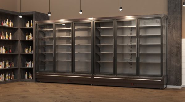 Пристенная горка гастрономическая Lida STELLA 1,8/0,95 (вынос)