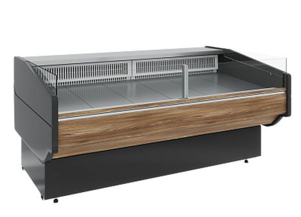 Холодильная витрина Полюс Carboma Atrium 2 GC120 SM 2,0-2 KombiLux (открытая, статика)