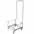 Подставка под корзины 0360-18, на колесах, с ручкой