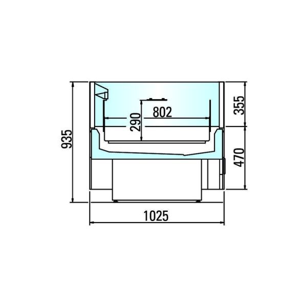 Морозильная бонета Arneg LAVAL G3 BT/TN GI R290 1800