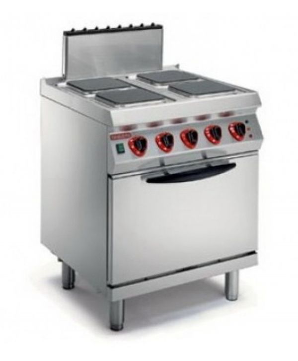 Плита 4-конфорочная 700 серии ANGELO PO 1G1PE2EV