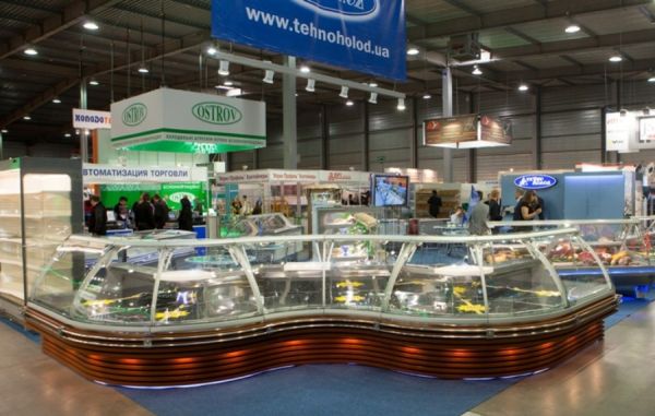 Холодильная витрина Технохолод ПВХС(д) "Сфера"-2,5  б/б