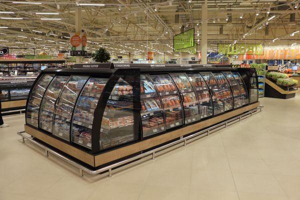 Полувертикальная горка Arneg SANTIAGO P LF 95 H150 TSC 2630