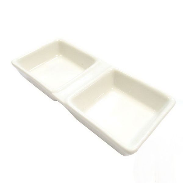 Менажница 2-секционная Cameo Square Accessory 13х6 см