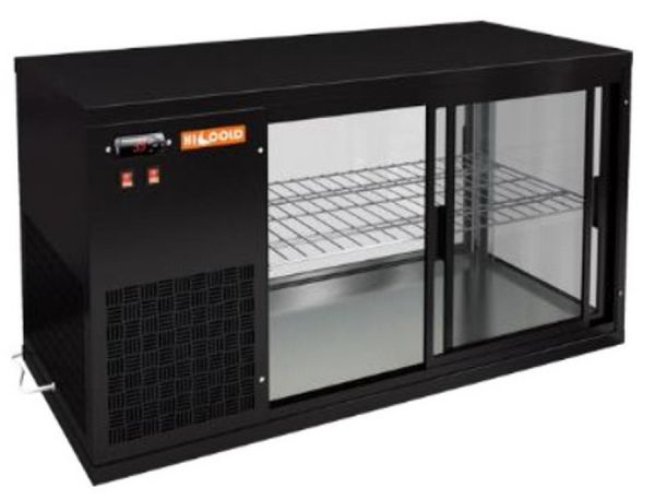 Кондитерская витрина-купе HiCold VRL 1300 L (R) Black
