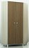 Шкаф для одежды ЛШУ 01 (угловой)