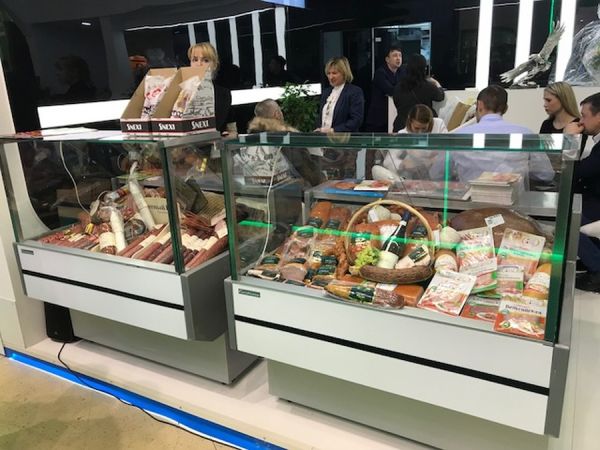 Холодильная витрина Полюс ВХСр-1,2 Carboma (Palm 2 GC95 SV 1,2-1)