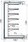 Холодильная горка Ариада Davos ВС64 105H-2500 гастрономическая
