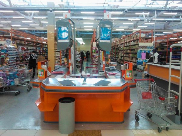 Кассовый бокс "Гипернеру" 150ТР для гипермаркетов