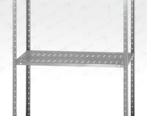 Перфорированная полка для стеллажа СПЛн - 1200*600 "Norma Inox"