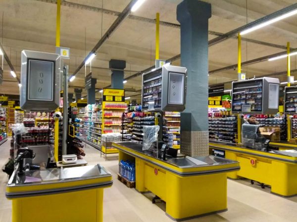 Кассовый бокс "Супервайд" 90ТР для супермаркетов