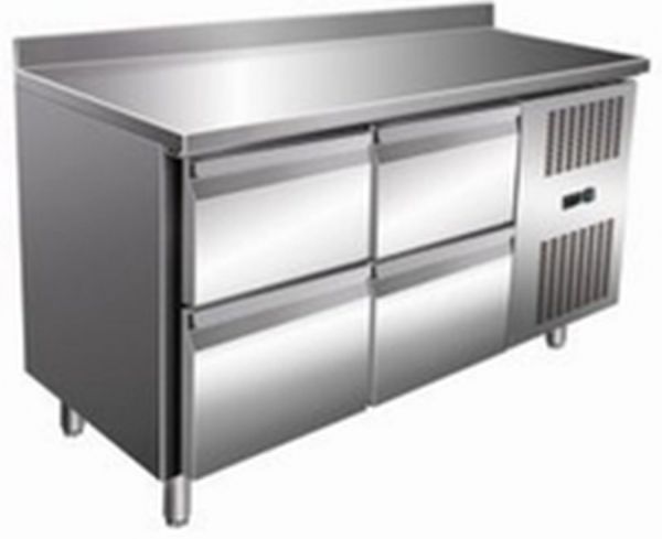 Стол с охлаждаемым шкафом COOLEQ GN2240TN бортик 4 ящика