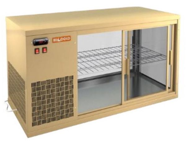 Кондитерская витрина-купе HiCold VRL 1300 L (R) Beige