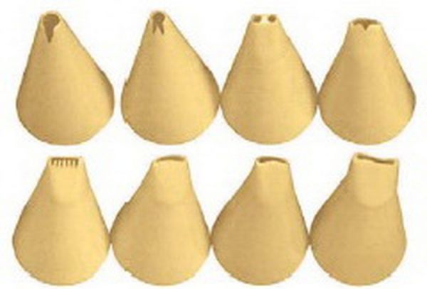 Набор кондитерских насадок Paderno 47216-88 (8 шт)