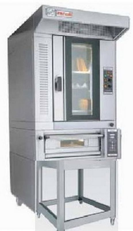 Шкаф пекарский Zanolli PLANET 5EL + две печи 2T2S + подставка + зонт