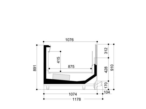 Морозильная бонета Costan WHALE 2000G LG300 MT2230