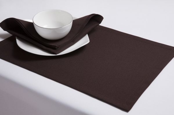 Салфетка подстановочная Astinn Oxford (шоколад) 30x40 см (подгиб 2 см)