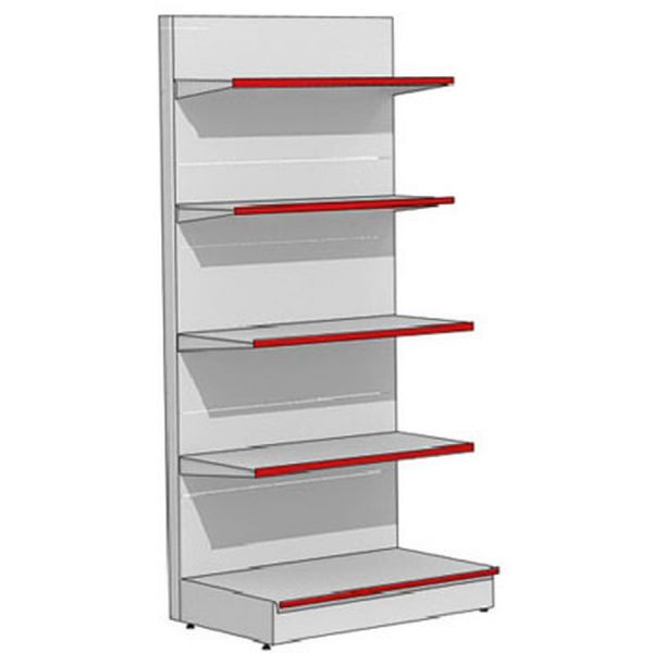 Стойка 60х30 L-обр (30х30), H=2200, G=470 (30х30) для стеллажа Криспи Praktisch