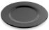 Тарелка черная IVV ARIA 32 см