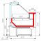Холодильная витрина Полюс ВХСн-1,5 Carboma (Palm 2 GC95 SL 1,5-1)