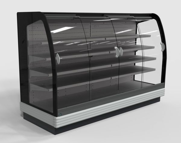Пристенная витрина FREOR Pluton Space 3750 (вынос)