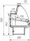 Холодильная витрина Айсберг Оптима-СП 1,3 (с подтоварником)