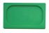 Крышка для GN 1/4 Paderno (полипропилен, зеленая)