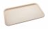 Поднос столовый 525х325 мм (полипропилен, бежевый)